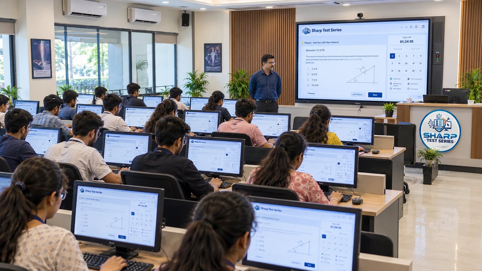Sharp Test Series — MHT-CET, JEE, NEET Practice Tests